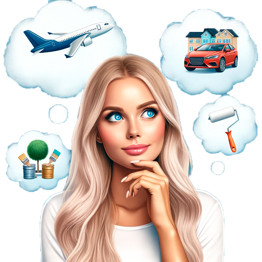 DALL·E-2023-11-11-13.52.56---Create-an-image-of-a-Scandinavian-woman-with-long-blonde-hair-and-blue-eyes.-She-has-a-thoughtful-expression,-imagining-what-to-do-with-money.-Around- DALL·E-2023-11-11-13.52.56---Create-an-image-of-a-Scandinavian-woman-with-long-blonde-hair-and-blue-eyes.-She-has-a-thoughtful-expression,-imagining-what-to-do-with-money.-Around-